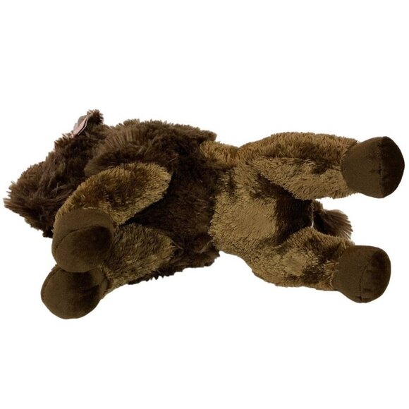 Aurora World American Bison Plush 12 inch Stuffed Animal Brown Buffalo 2018 NEW - Picture 6 of 9